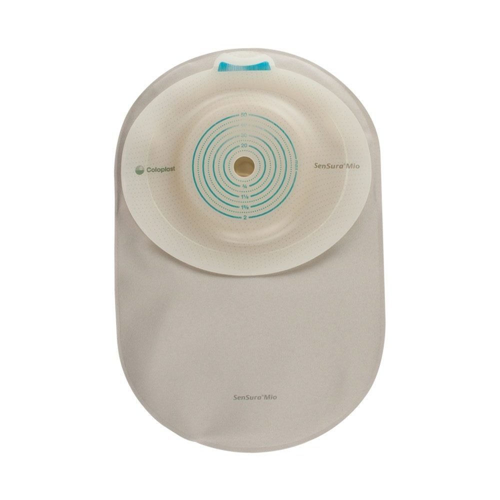 SenSura® Mio Convex Soft 1-Piece Transparent Ostomy Pouch, 10 – 50mm Stomas