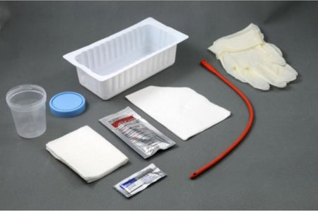 Amsino AS87114 AMSure Intermittent Catheter Tray Without Latex Balloon