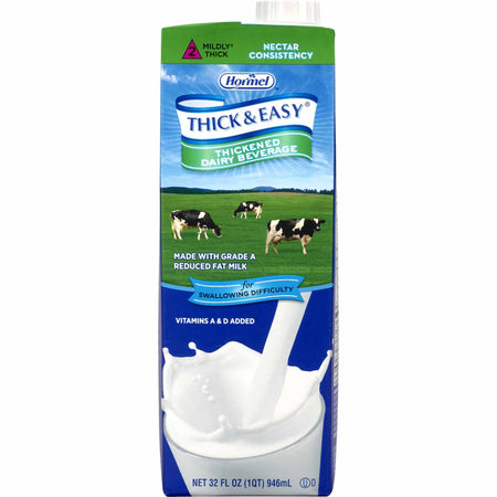 Lyons Magnus LLC 73625 Thick & Easy Dairy Nectar Consistency Milk Thickened Beverage, 32-ounce carton