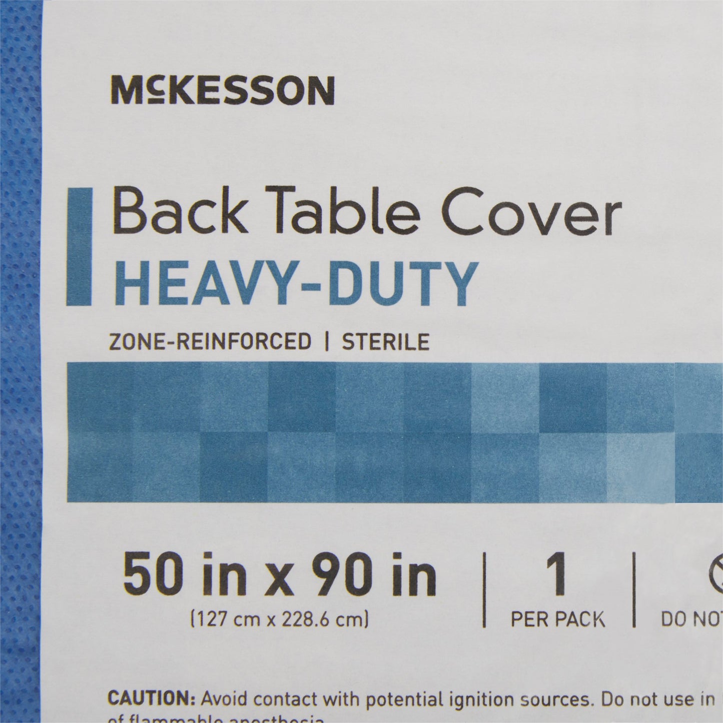 McKesson Table Drape, 50 x 90 Inch
