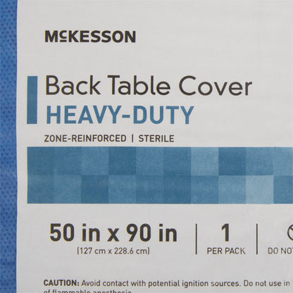 McKesson Table Drape, 50 x 90 Inch