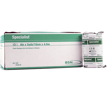BSN 7367 Specialist Plaster Bandage, 4 Inch x 5 Yard