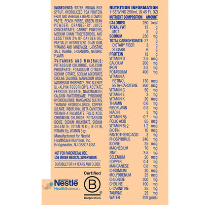 Compleat Peptide 1.0 Nutritionally Complete Tube Feeding Formula by Nestle Healthcare Nutrition product image - view 4