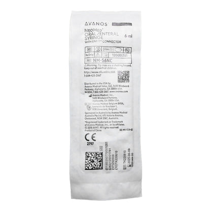 NeoMed® Enteral / Oral Syringe, 6 mL