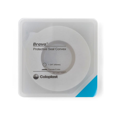Coloplast 12095 Ostomy Seal Brava Convex, Starter Hole 1-3/4 Inch (45mm)