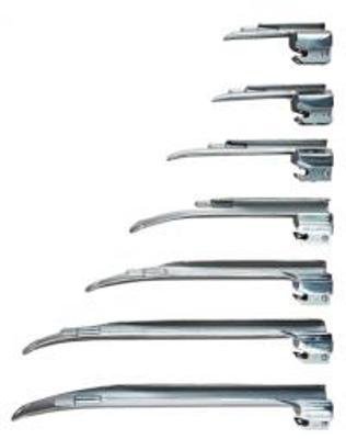 Sun Med 5-5062-03 Laryngoscope Blade Airlife Miller Type Conventional Light Universal NonSterile