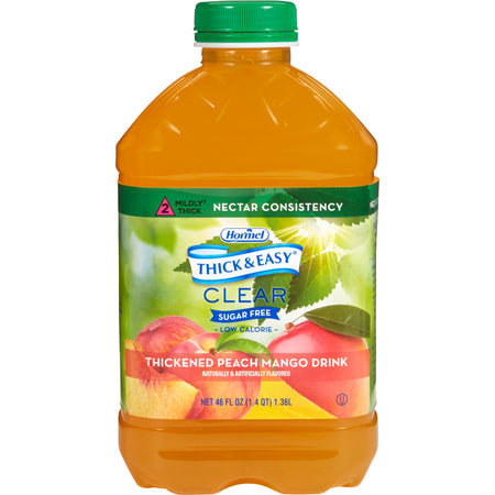 Lyons Magnus LLC 79018 Thick & Easy Sugar-Free Nectar Consistency Peach Mango Thickened Beverage
