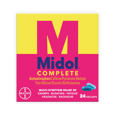 Bayer 12843017253 Midol Complete Gelcaps