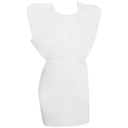 McKesson 18-10846 Patient Exam Gown, One Size Fits Most, White