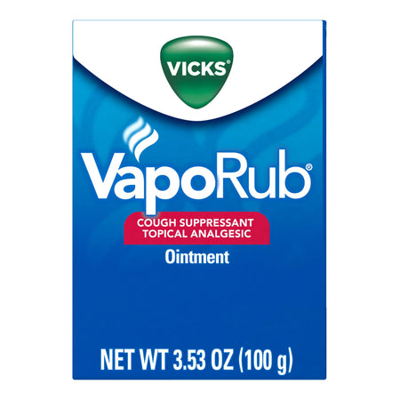 Procter & Gamble 37000054403 Vicks VapoRub Cough Suppressant Topical Analgesic Ointment