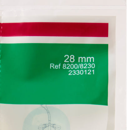 Coloplast Freedom Clear® 8200 Male External Catheter, Self-Adhesive, 28mm, Medium Size