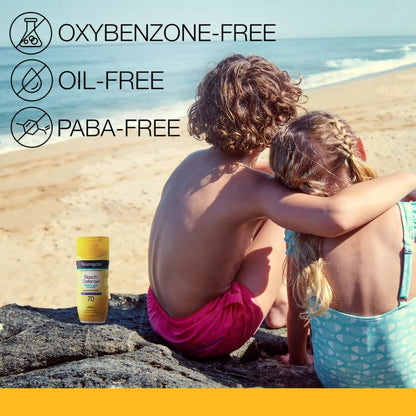 Sunscreen Neutrogena® Beach Defense® SPF 70 Lotion 6.7 oz. Bottle