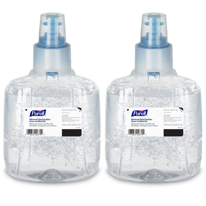 Purell® Advanced Hand Sanitizer 1,200 mL 70% Ethyl Alcohol Gel Green Certified
