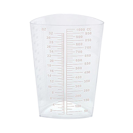 OakRidge Products 0410-1100 Translucent Graduated Beaker, 1,000 mL