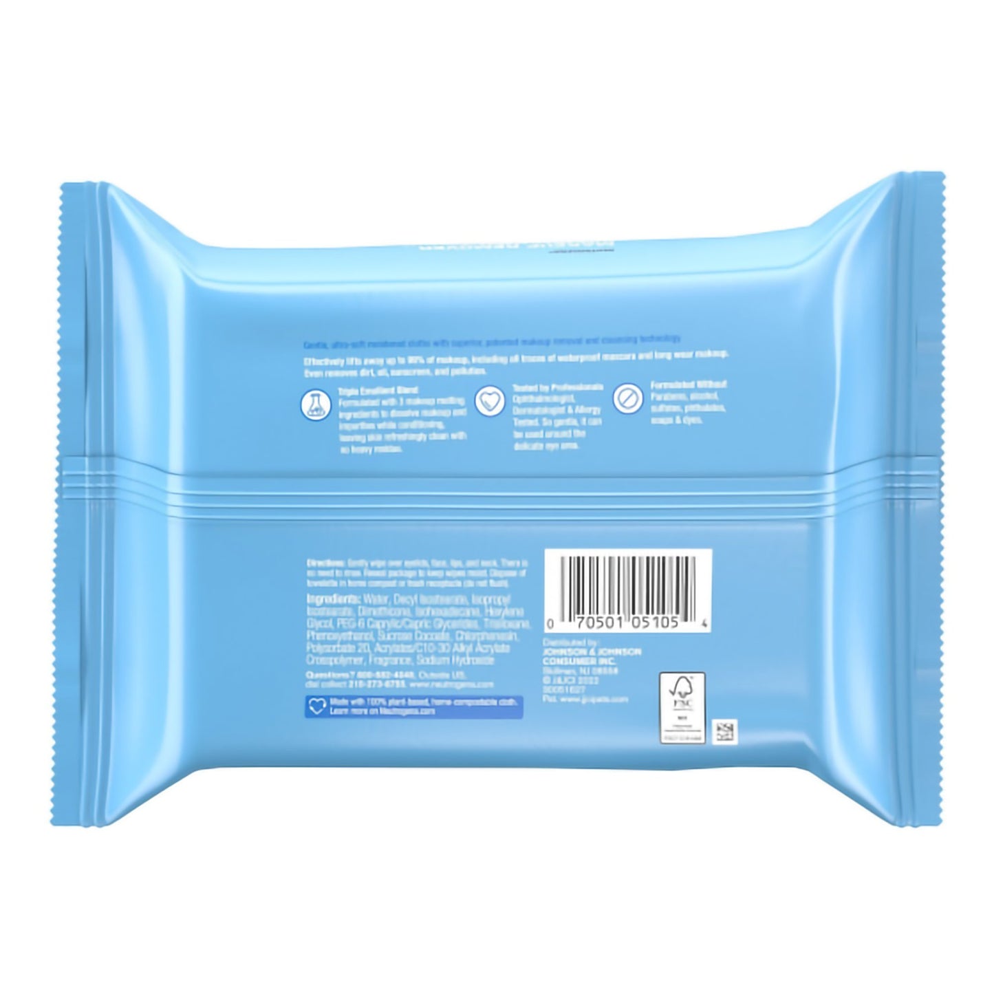 Makeup Remover Neutrogena® Wipe Soft Pack Scented