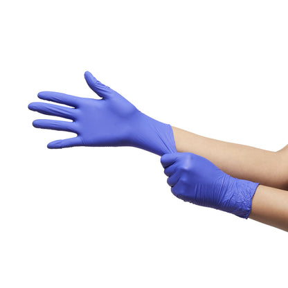 McKesson Confiderm 3.0 Nitrile Exam Glove, Large, Blue by McKesson Brand product image - view 7