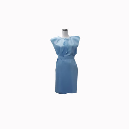 HPK Industries 4570S Patient Exam Gown Premium 2X-Large Blue Disposable