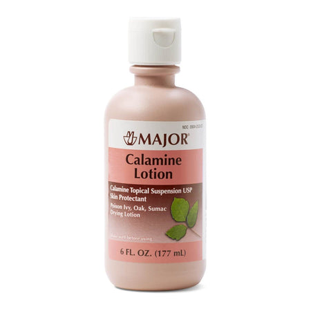 Major Pharmaceuticals 904253321 Calamine / Zinc Oxide Itch Relief, 177 mL Bottle