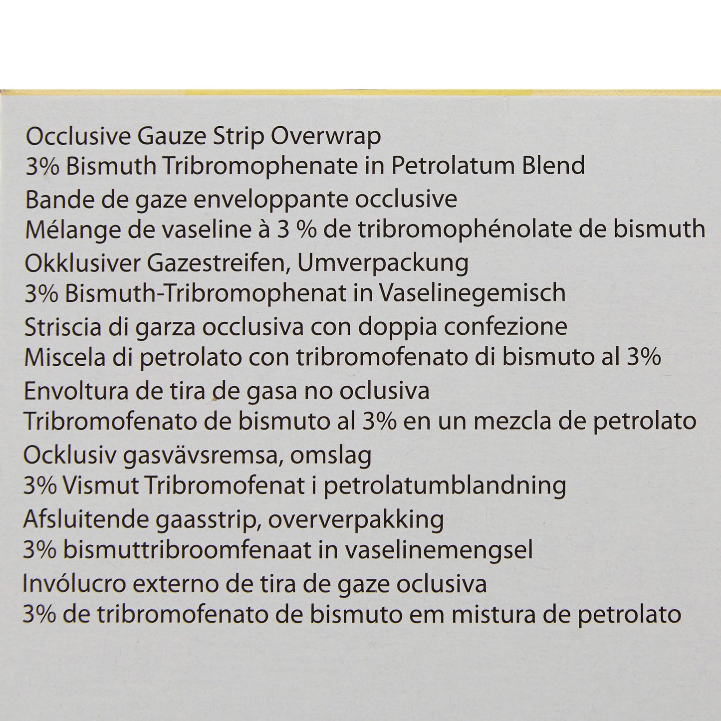 Xeroform™ Occlusive Xeroform Petrolatum Impregnated Dressing, 1 x 8 inch