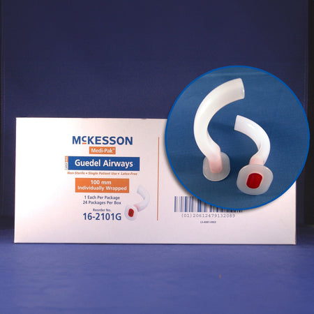 McKesson 16-251G Oralpharyngeal Airway, Size 5