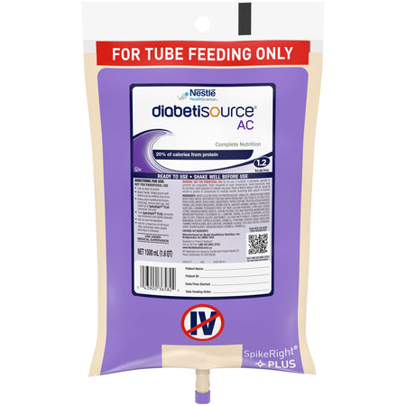 Nestle Healthcare Nutrition 804537 Diabetisource AC Tube Feeding Formula