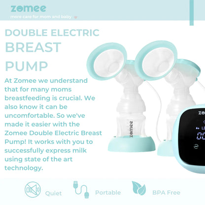 Double Electric Breast Pump Kit Zomee Z1