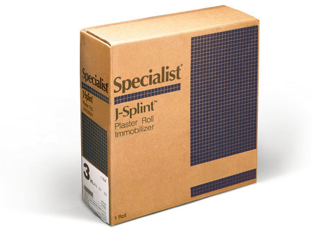 BSN 7334 Specialist J-Splint Padded Plaster Bandage, 4 Inch x 20 Foot