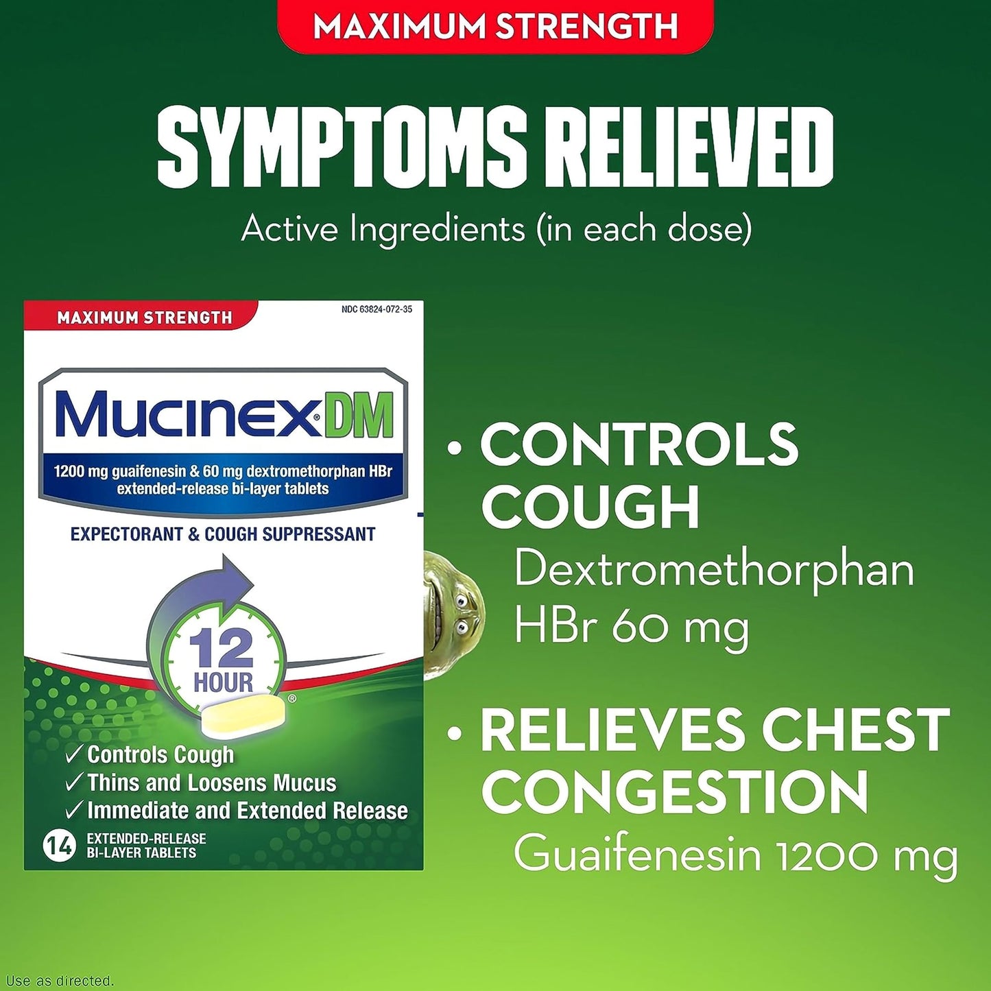 Mucinex® DM Cold and Cough Relief