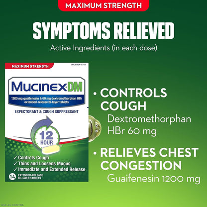 Mucinex® DM Cold and Cough Relief