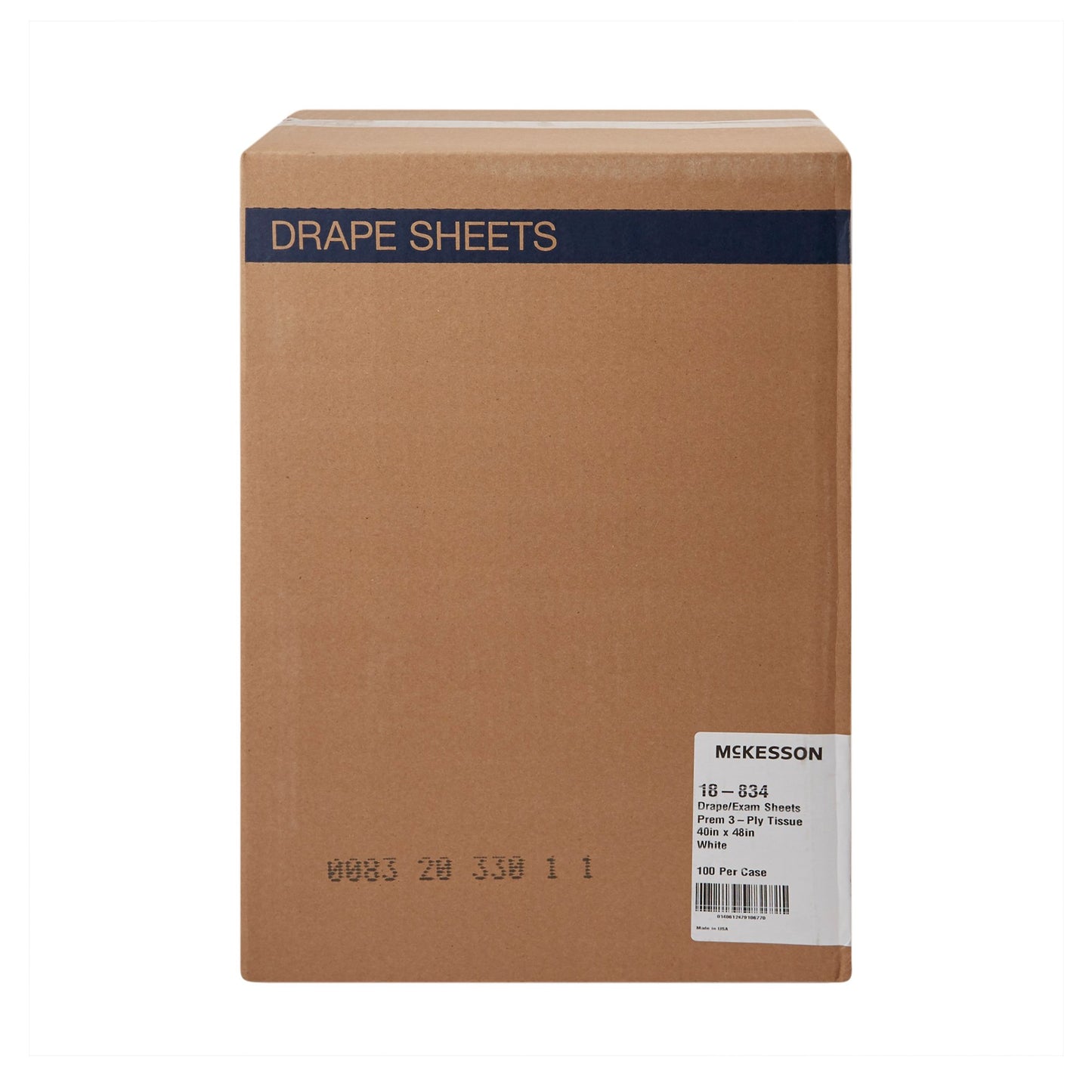 McKesson Nonsterile Physical Exam Drape, 40 x 48 Inch