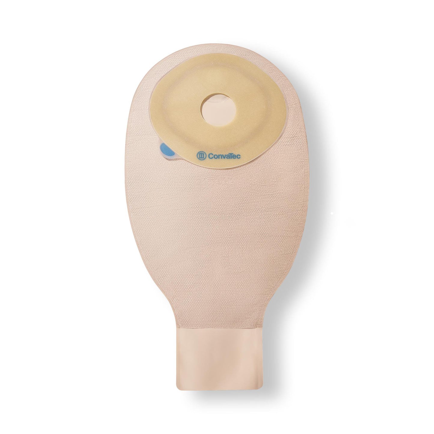 Esteem® + One-Piece Beige Ostomy Pouch, 12 Inch Length, 1 Inch Stoma