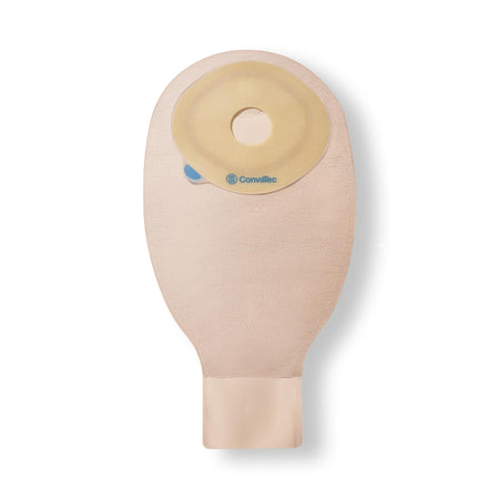 ConvaTec 416725 Esteem + One-Piece Beige Ostomy Pouch, 12 Inch Length, 1 Inch Stoma