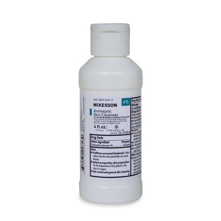 McKesson Antiseptic Skin Cleanser, 4-ounce Flip-Top Bottle