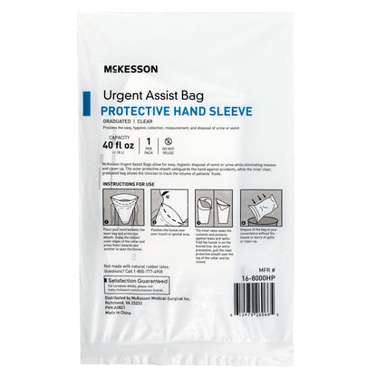 McKesson Urgent Assist Bags with Protective Hand Sleeve