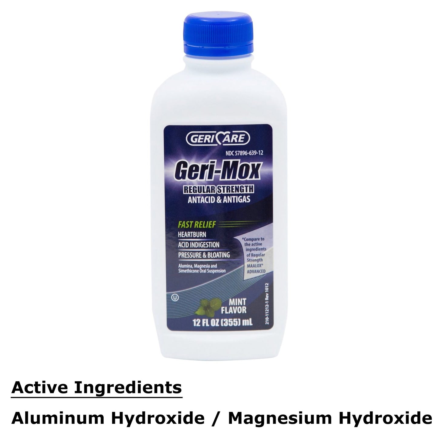 Geri-Care® Geri-Mox Aluminum Hydroxide / Magnesium Hydroxide Antacid