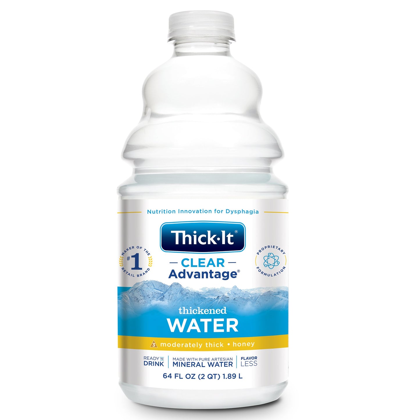 Thick-It Clear Advantage Honey Consistency Thickened Water, 64-ounce Bottle by Kent Precision Foods product image