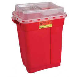 BD 305666 Multi-purpose Sharps Container, 19 Gallon, 26-1/4 x 20 x 14-3/4 Inch