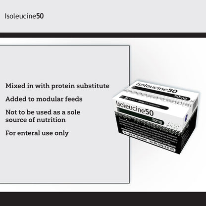 Isoleucine50 Medical Food for use in the Dietary Management of MSUD