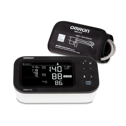 Digital Blood Pressure Monitor Omron 10 Series® Adult Cuff Nylon Cuff 9 to 17 Inch Desk Model