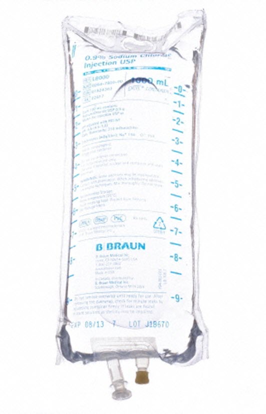 B Braun Sodium Chloride L8000
