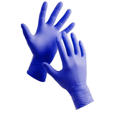 ProCure Cool Blue Nitrile Exam Gloves, PF, 3.5 mil. 200/box by ProCure product image