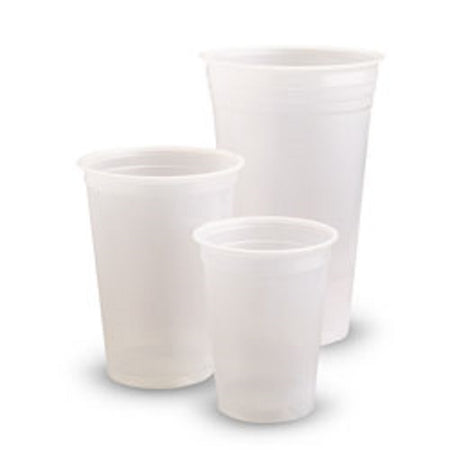 Dynarex Plastic Drinking Cups, 3oz, Sleeve, Case