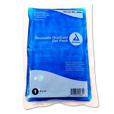 Dynarex 4506 Reusable Hot/Cold Gel Packs, 6" X 9", Each, DYN4506