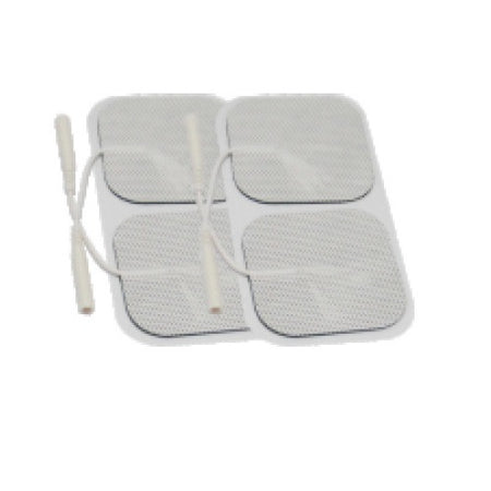 Roscoe Medical E1P2020WC2 Compass Health Brands Tens Unit Electrodes, Economy Square Electrode, 2" x 2"