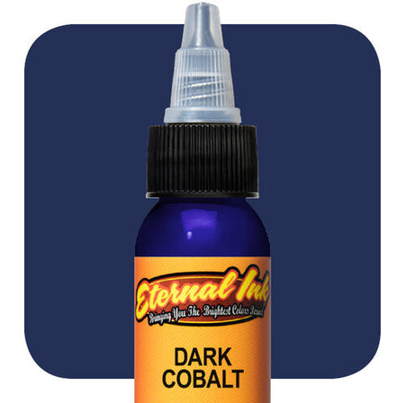 Eternal Dark Cobalt Tattoo Ink, 1oz, Each, Ink-Eternal_009-1oz
