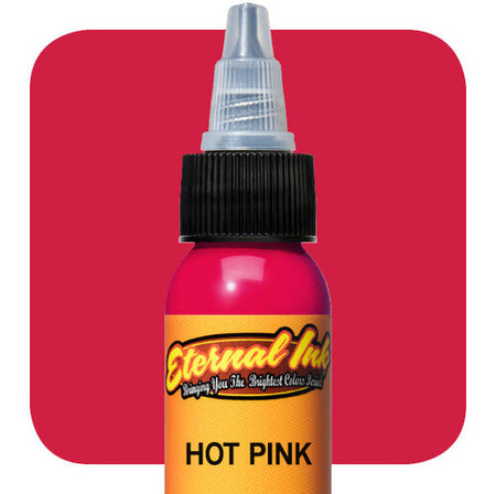 Eternal Hot Pink Tattoo Ink, 1 Oz or 2 Oz, Each