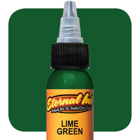 Eternal Lime Green Tattoo Ink, 1oz, Each, Ink-Eternal_028-1