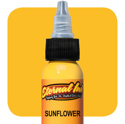 Eternal Sunflower Tattoo Ink, 1oz, Each, Ink-Eternal_044-1oz