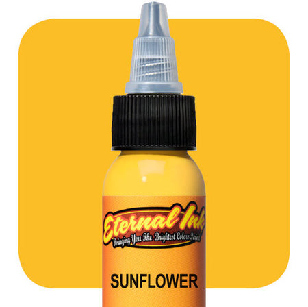 Eternal Sunflower Tattoo Ink, 1oz, Each, Ink-Eternal_044-1oz
