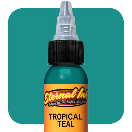 Eternal Tropical Teal Tattoo Ink, 1oz, Each, Ink-Eternal_100-1oz